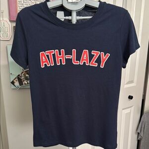 Sub_Urban Riot Navy 'ATH-LAZY' Tee